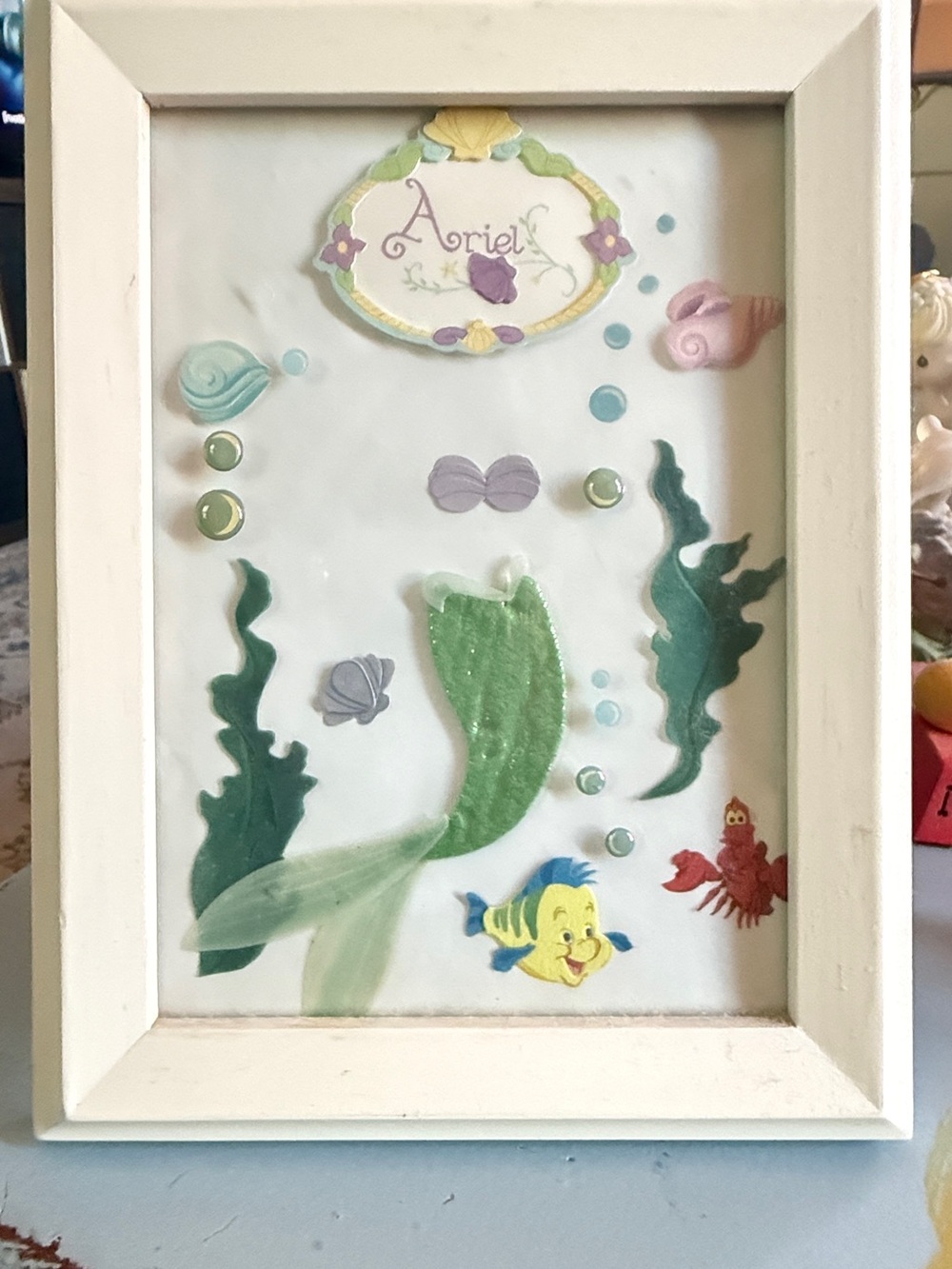 Ariel Little Mermaid Shadowbox